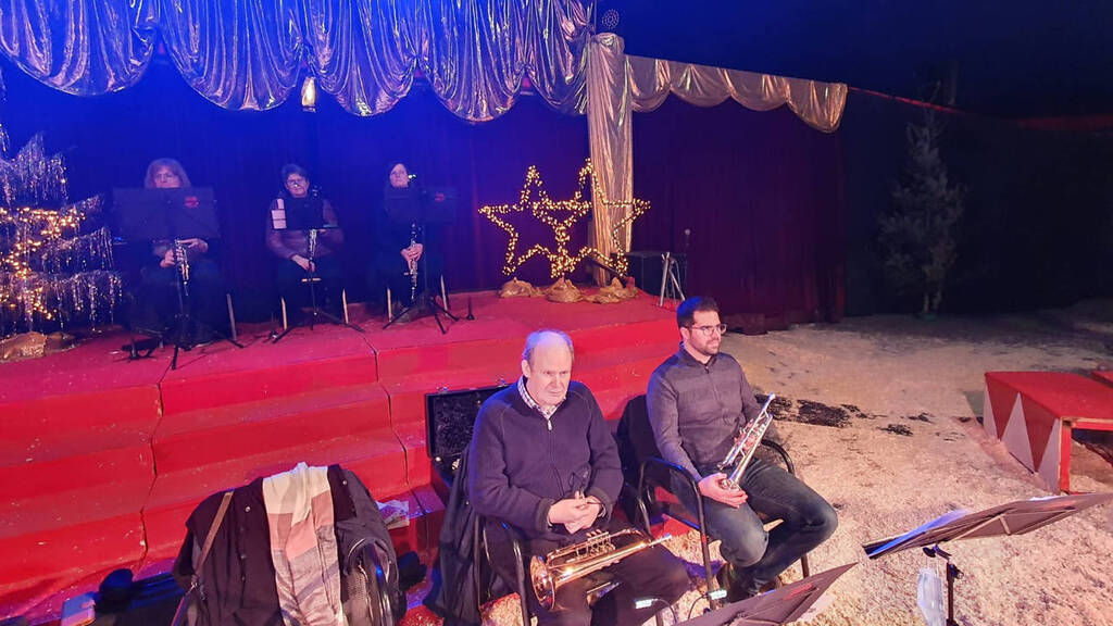 Gottesdienst im Weihnachtszirkus 2021