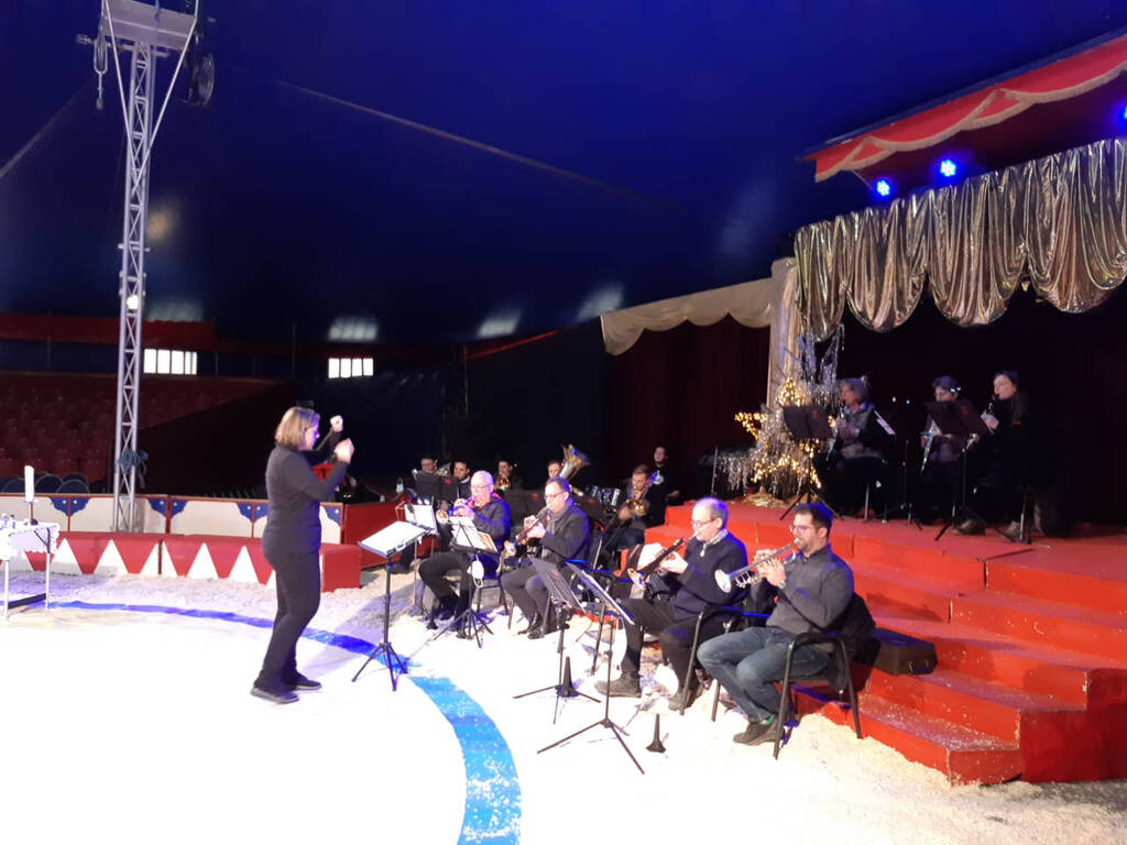 Gottesdienst im Weihnachtszirkus 2021