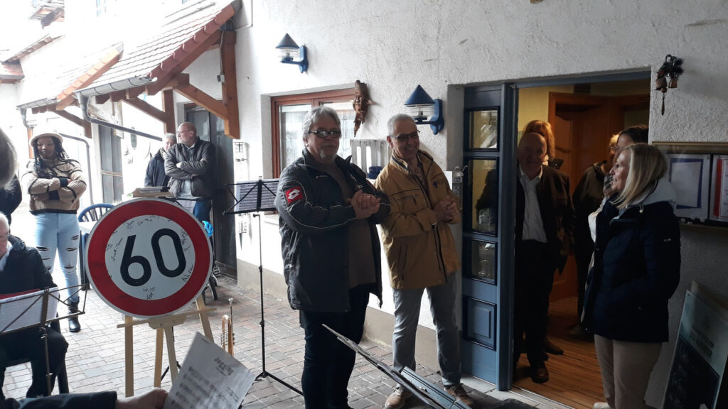 Ständchen beim Vereinswirt
