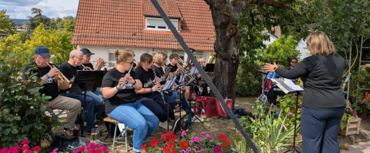 Ein paar Töne, ein paar Schoppen: KKK Mörlheim auf Sommertour!